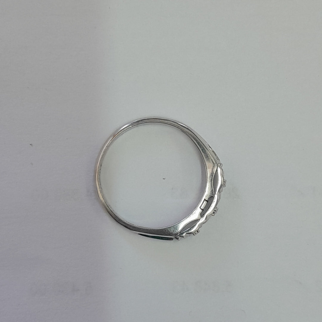 ANILLITO ORO, ORO BLANCO 14 K 2 GRMS (SEMINUEVO)