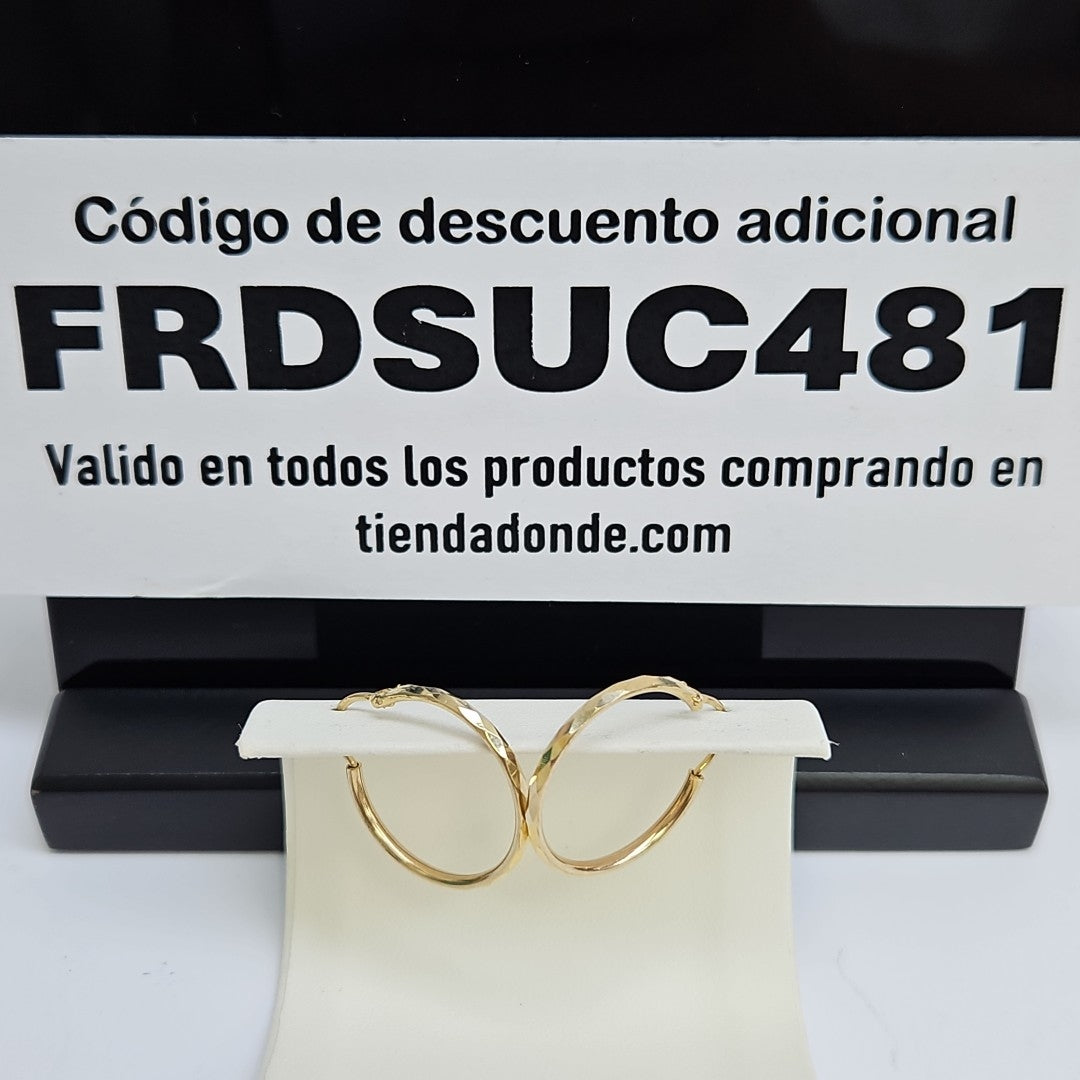 ARETES ARRACADAS ORO 10K 1.5 GR (NUEVO)