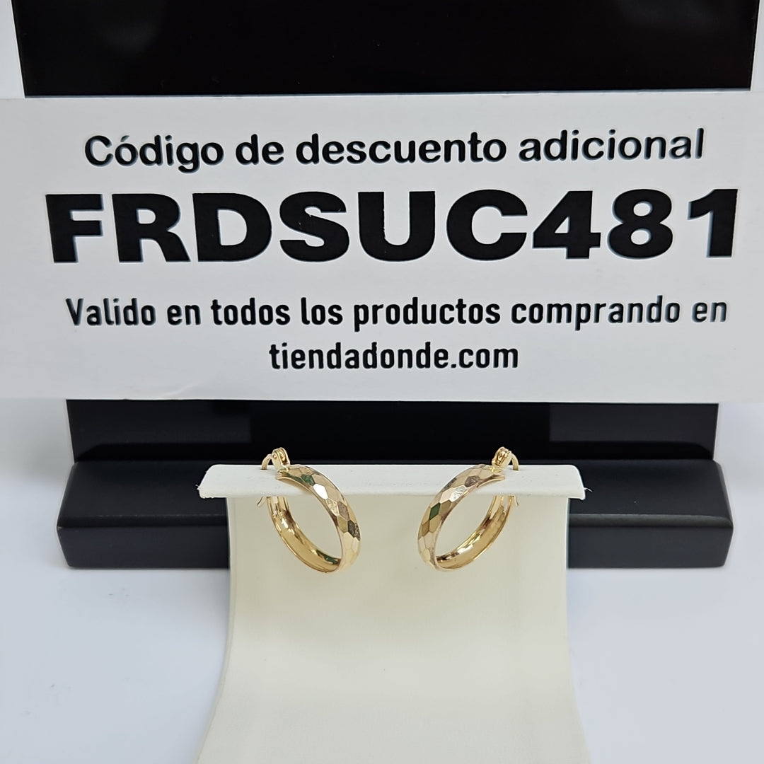 ARETES ARRACADAS ORO 10K 1.7 GR (NUEVO)