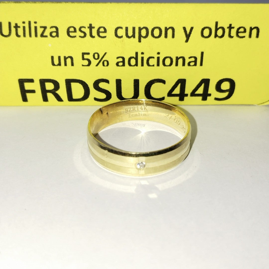ARGOLLA ORO 14 K 5.1 GRMS (SEMINUEVO)