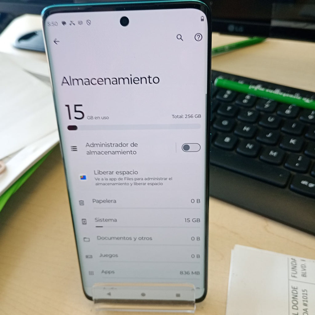 CELULAR MOTOROLA EDGE 40 NEO XT2307-1 (2023) 256 GB 8 GB RAM (SEMINUEVO)