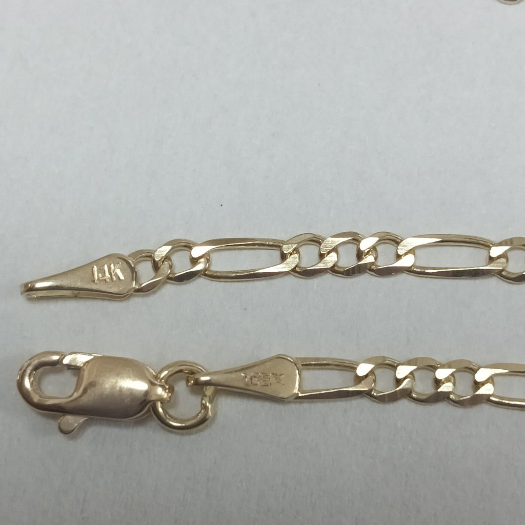 PULSERAS 3X1 ORO 14K 21 CM 2.1 GR (NUEVO)