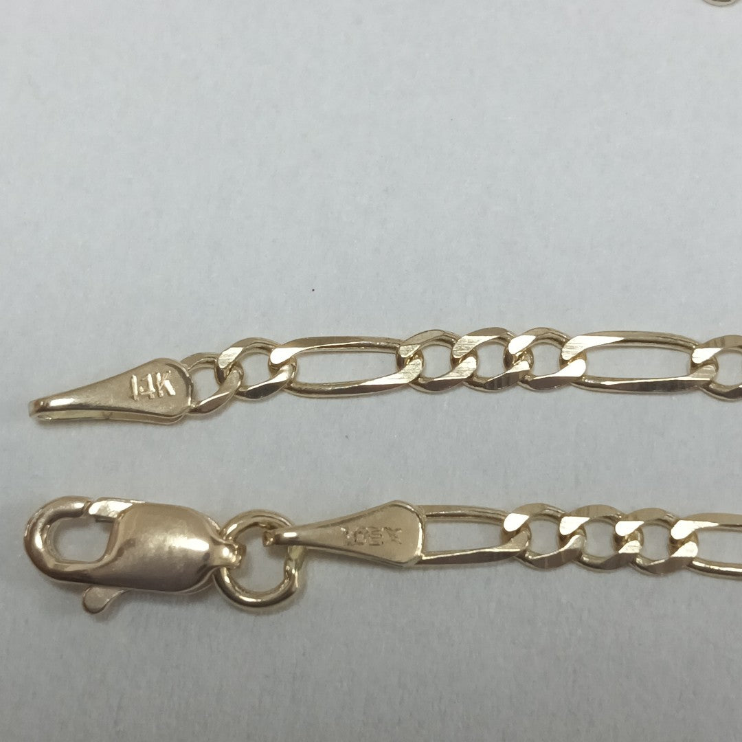 PULSERAS 3X1 ORO 14K 21 CM 2.1 GR (NUEVO)