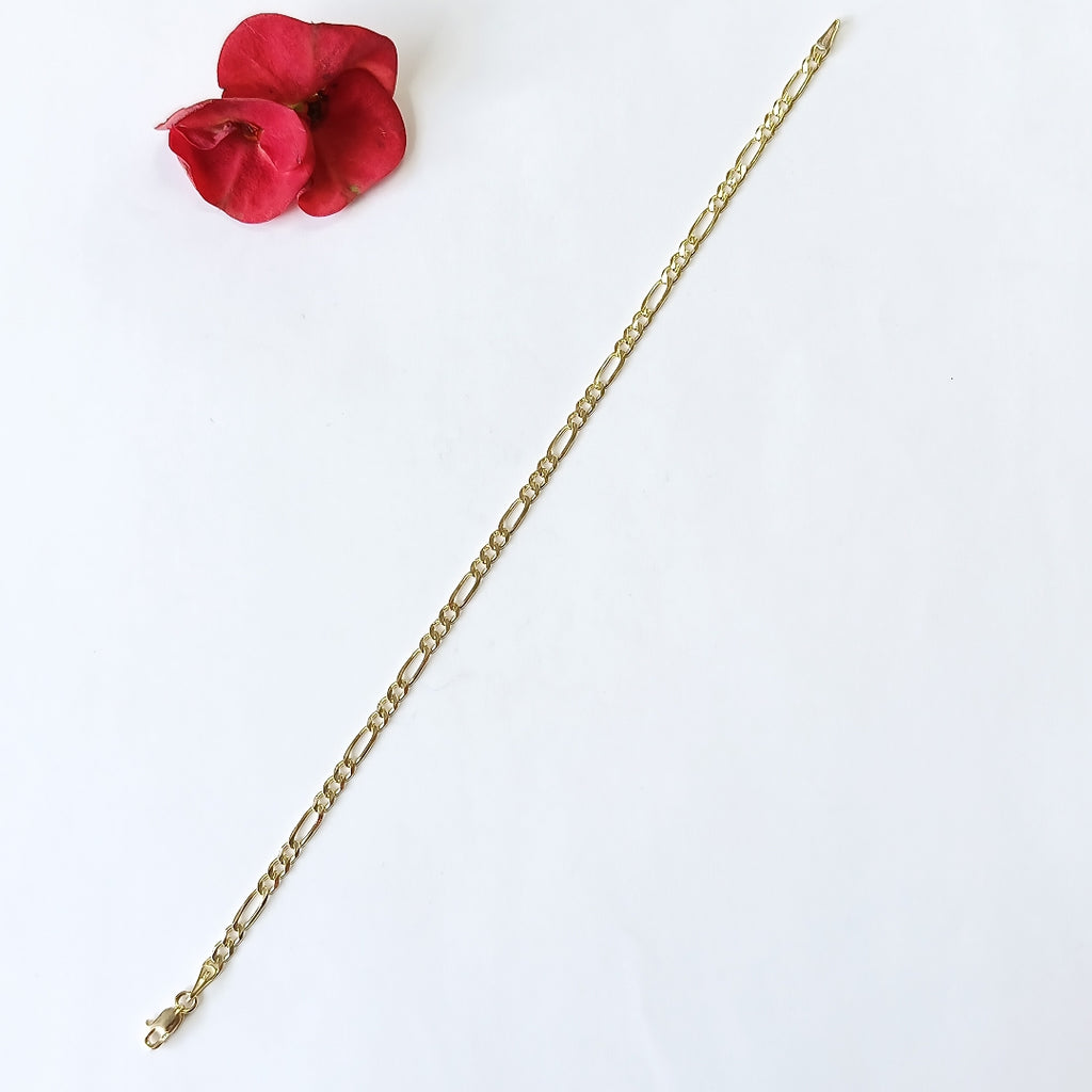 PULSERAS 3X1 ORO 14K 21 CM 3.3 GR (NUEVO)