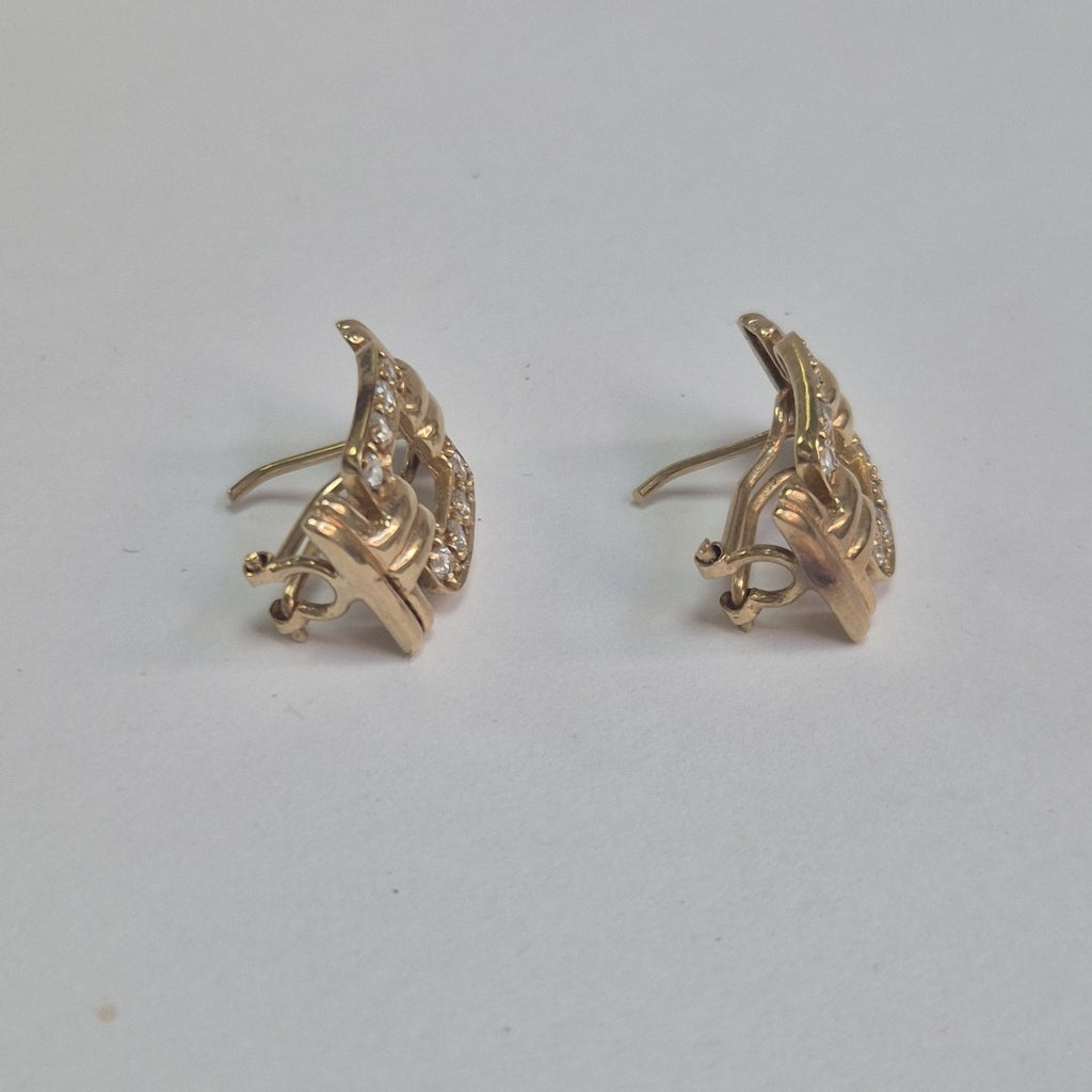 ARETES PAR ORO 10 K 5.1 GRMS (SEMINUEVO)