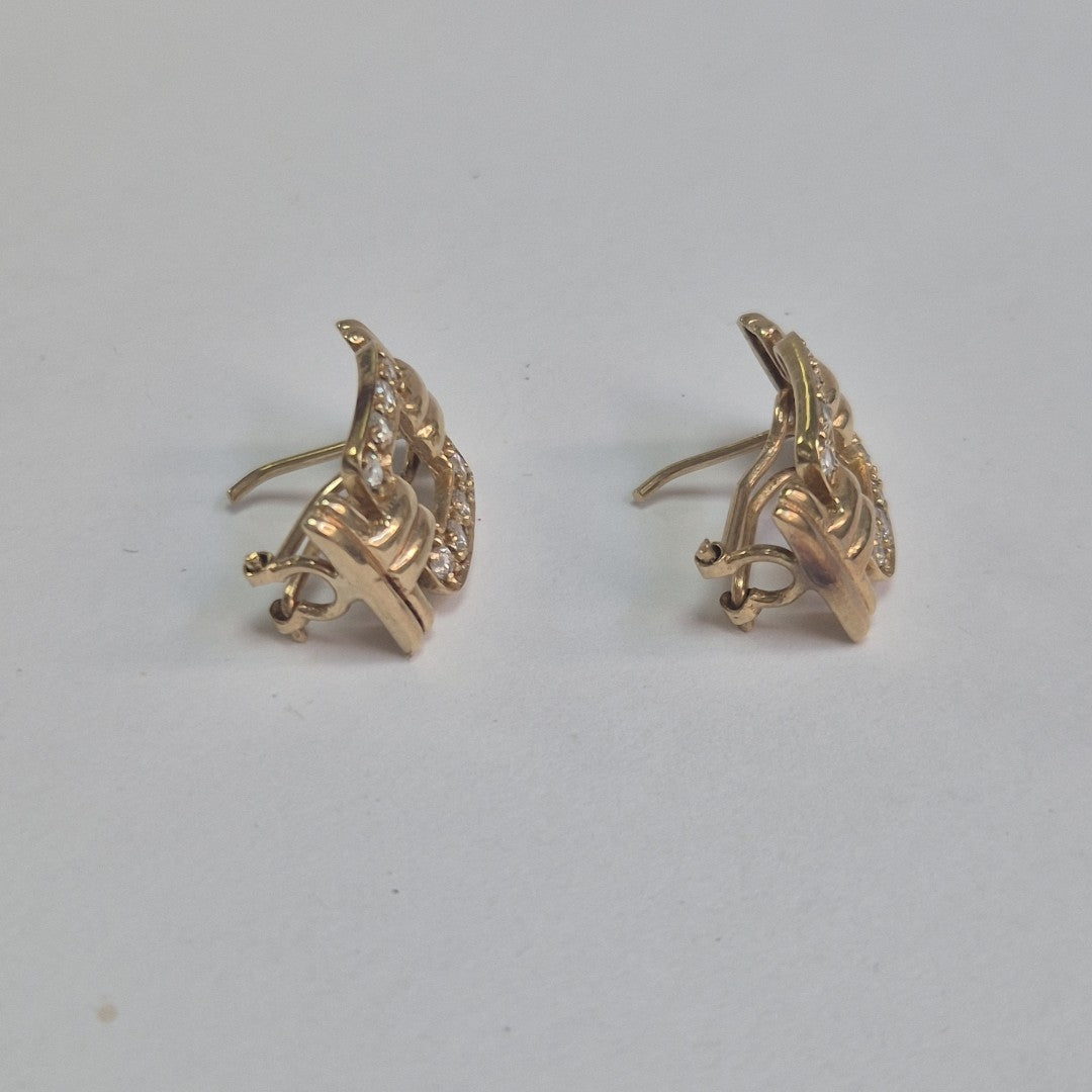 ARETES PAR ORO 10 K 5.1 GRMS (SEMINUEVO)