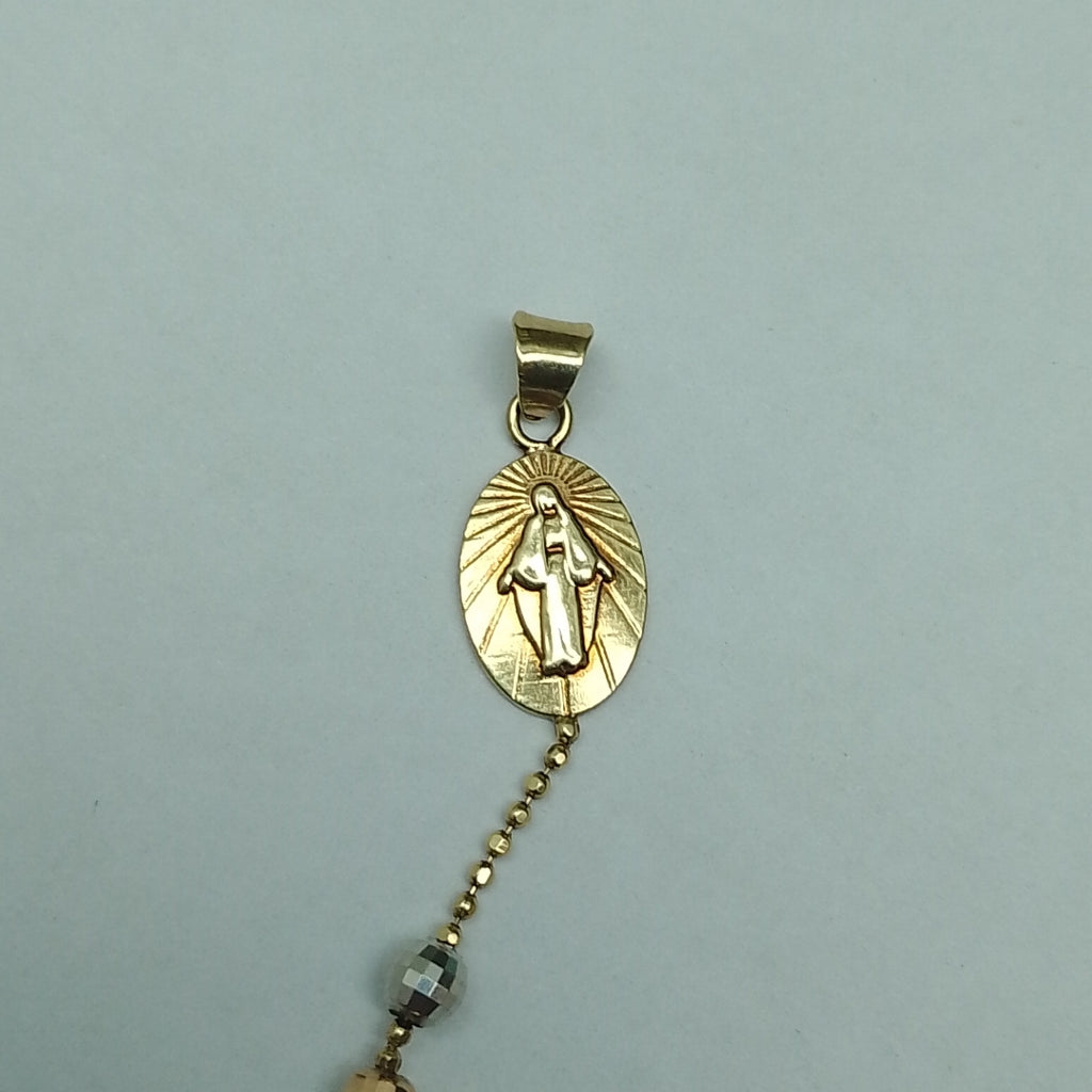 DIJE ORO, ORO COMBINADO 14 K 1.4 GRMS (SEMINUEVO)