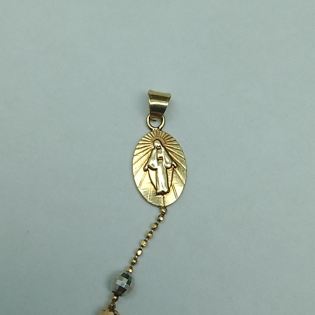 DIJE ORO, ORO COMBINADO 14 K 1.4 GRMS (SEMINUEVO)