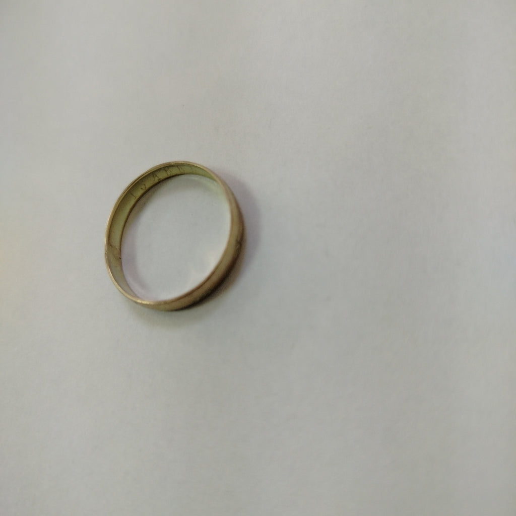 ARGOLLA ORO 10 K 1.5 GRMS (SEMINUEVO)