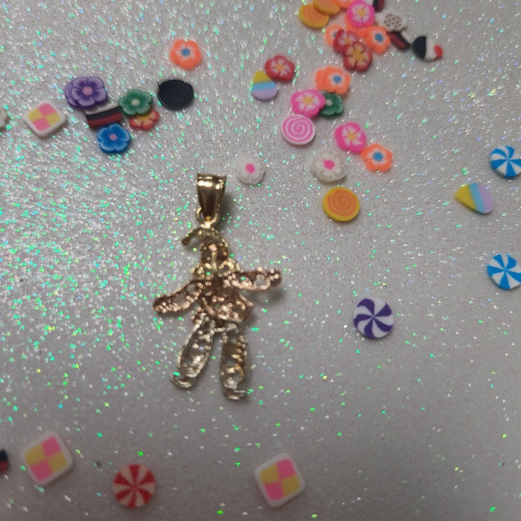 DIJE ORO COMBINADO 14 K 2.1 GRMS (SEMINUEVO)