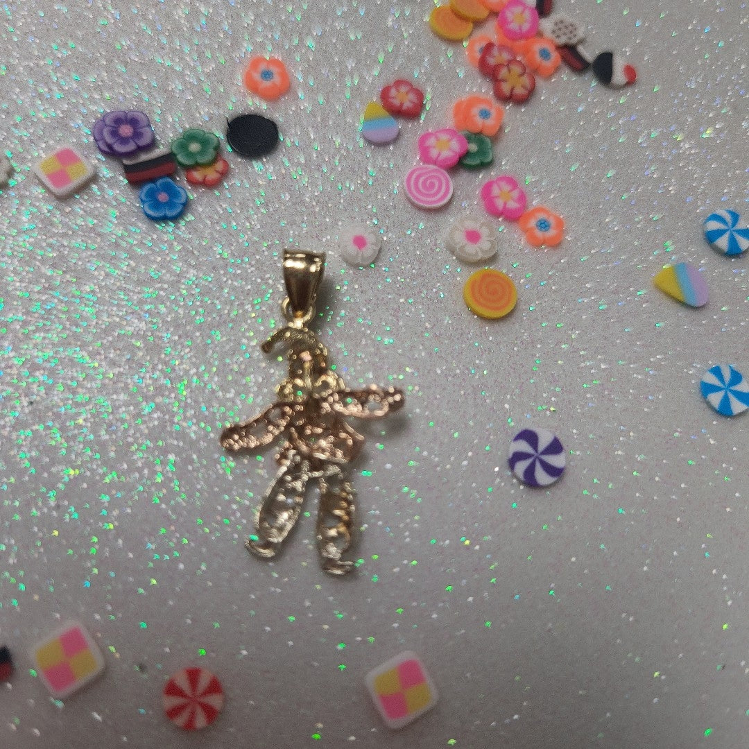 DIJE ORO COMBINADO 14 K 2.1 GRMS (SEMINUEVO)