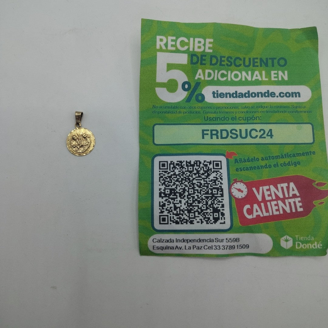 DIJE ORO 14 K 1.3 GRMS (SEMINUEVO)