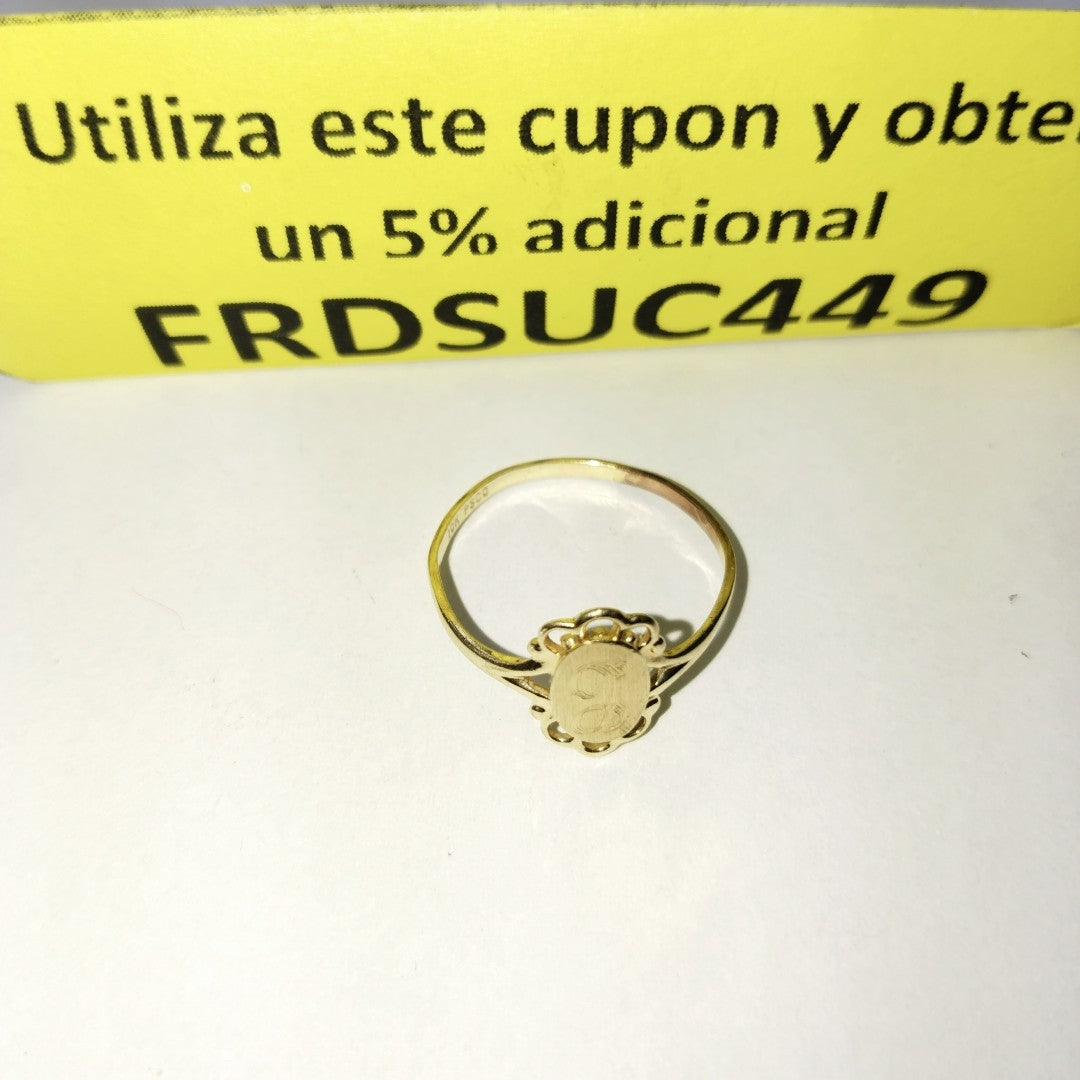 ANILLITO ORO 10 K 1 GRMS (SEMINUEVO)