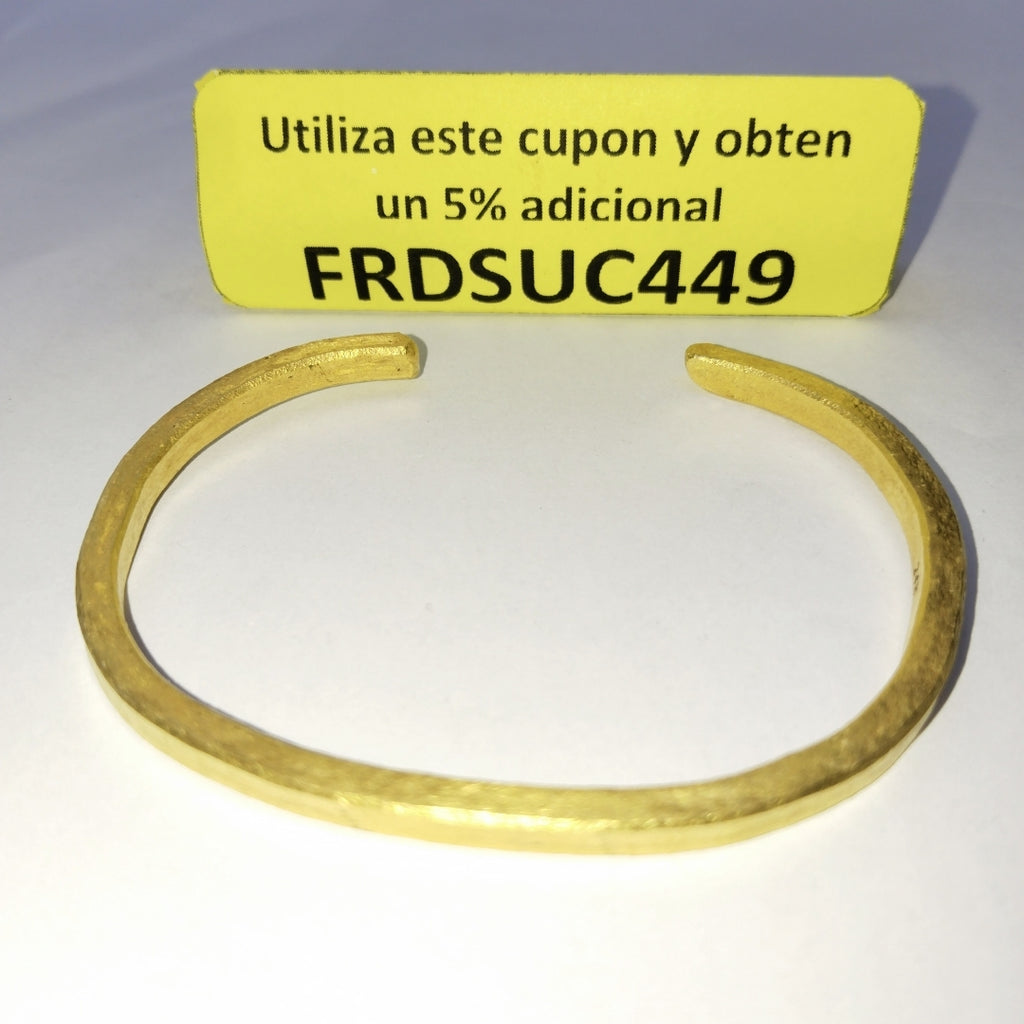 BRAZALETE ORO 24K 47.6 GRMS (SEMINUEVO)