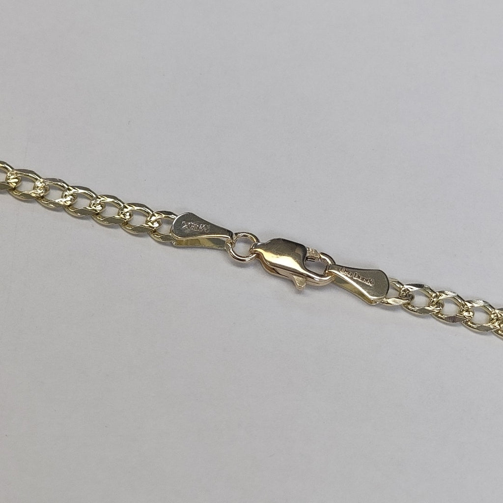 CADENAS BARBADA ORO 14K 55 CM 13.2 GR (NUEVO)