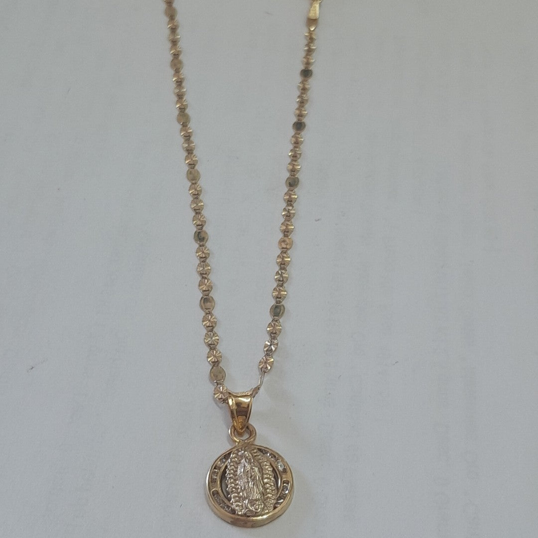 CADENA, DIJE ORO 14 K 2.3 GRMS (SEMINUEVO)