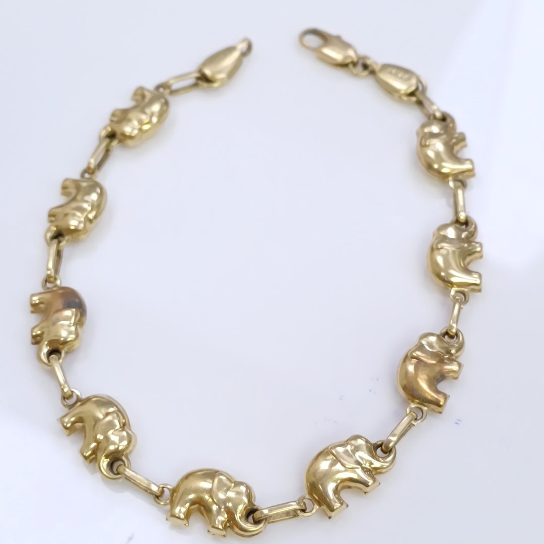 PULSERA ORO 14 K 6.6 GRMS (SEMINUEVO)