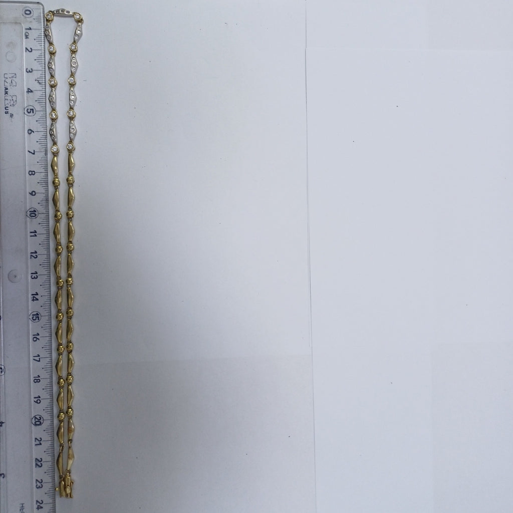 GARGANTILLA ORO 14 K 15,40 GRMS (SEMINUEVO)