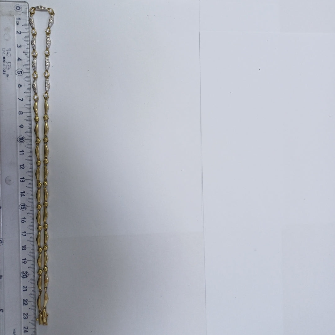 GARGANTILLA ORO 14 K 15,40 GRMS (SEMINUEVO)