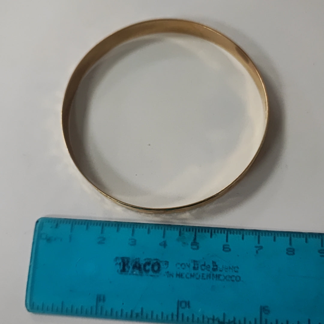 PULSERA RIGIDA ORO 14 K 11.9 GRMS (SEMINUEVO)