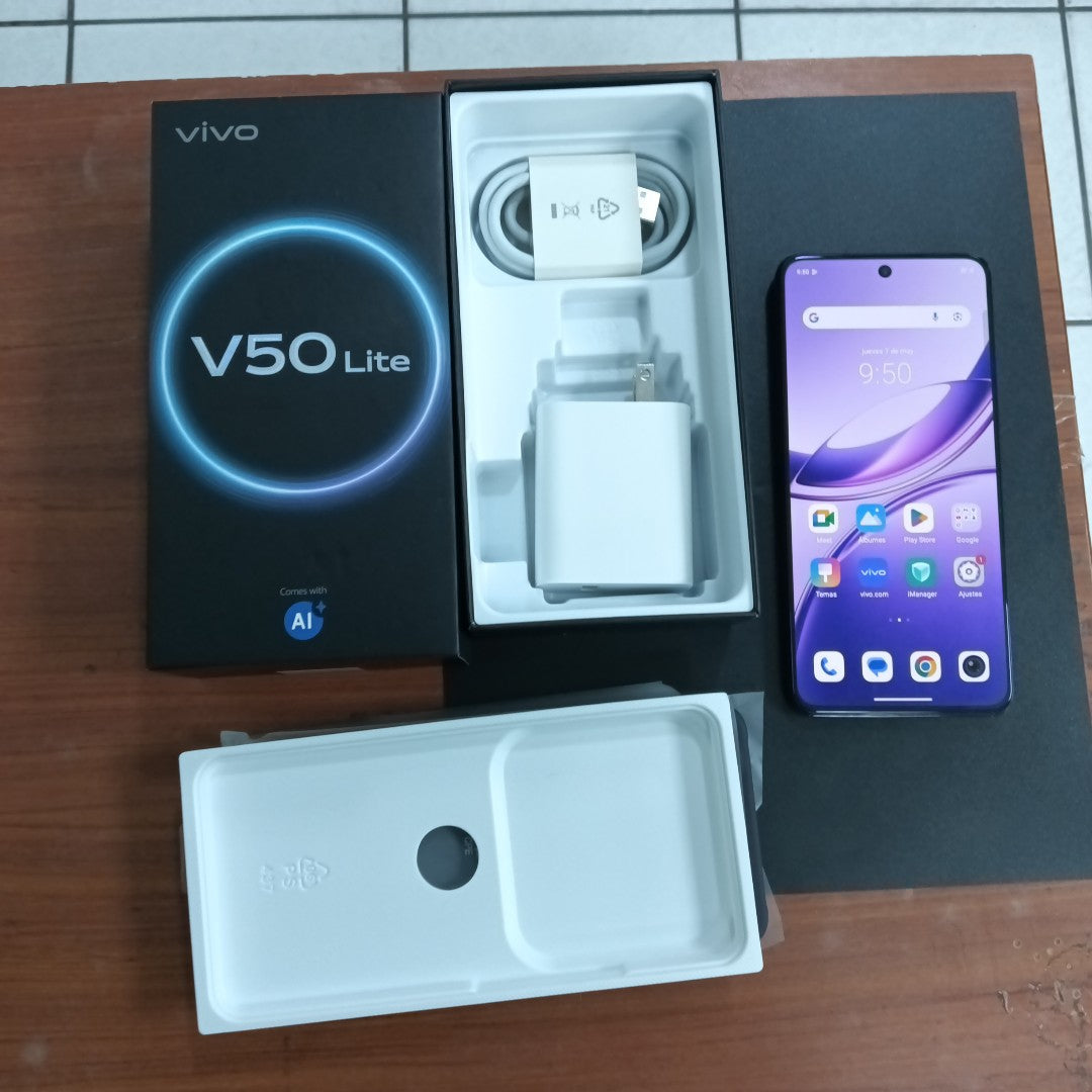 CELULAR VIVO V50 LITE V2441 (2025) 256 GB 8 GB RAM (SEMINUEVO)