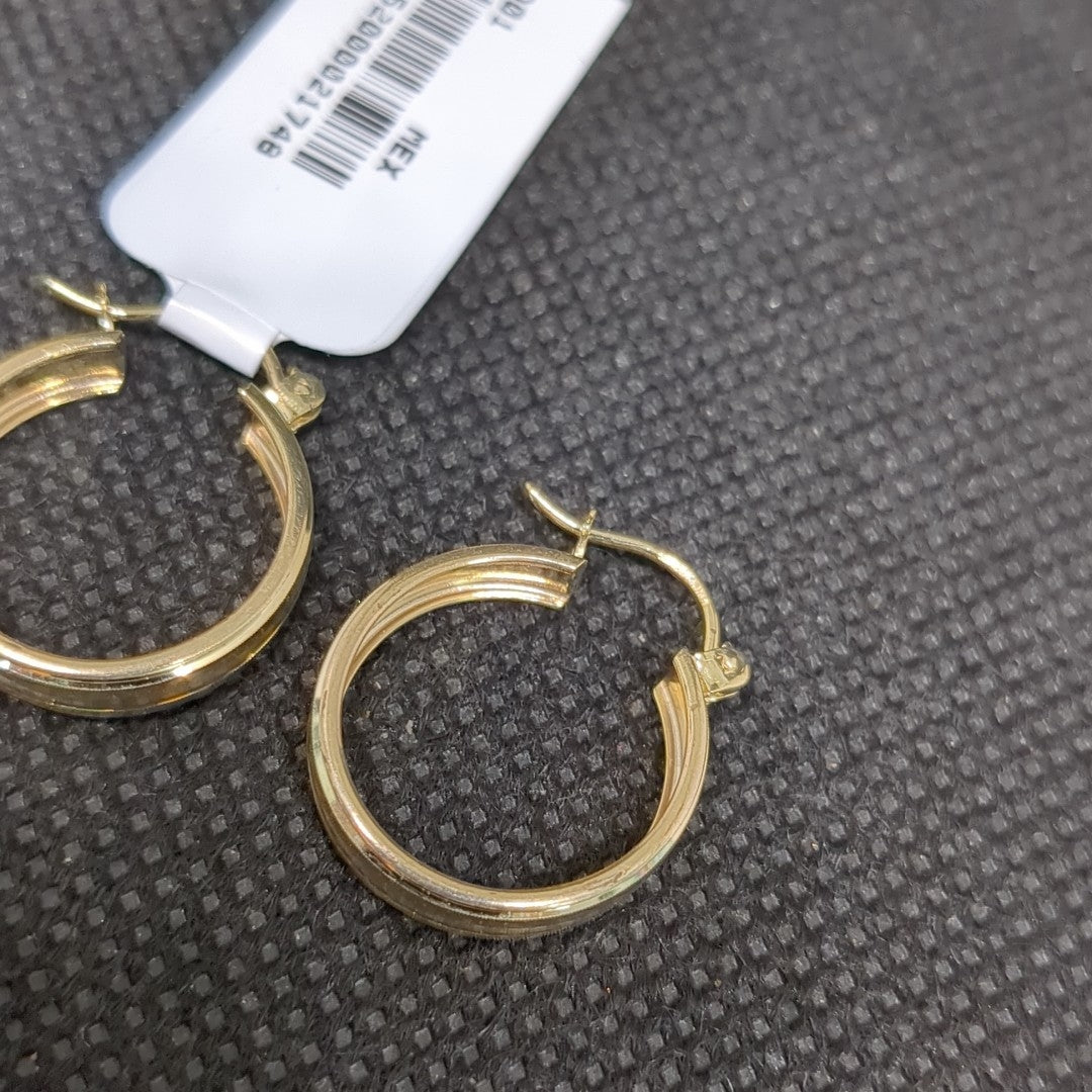 ARETES ARRACADAS ORO 10K 1.9 GR (NUEVO)
