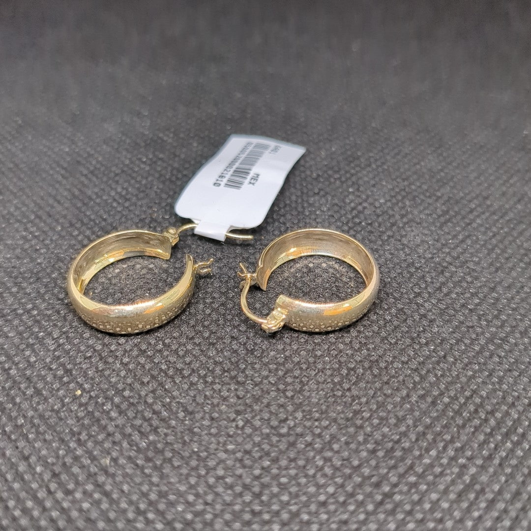 ARETES ARRACADAS ORO 10K 2.4 GR (NUEVO)