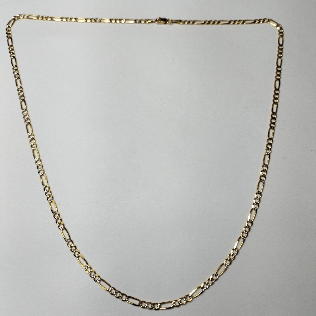 CADENAS 3X1 DIAMANTADA ORO 14K 55 CM 8.4 GR (NUEVO)