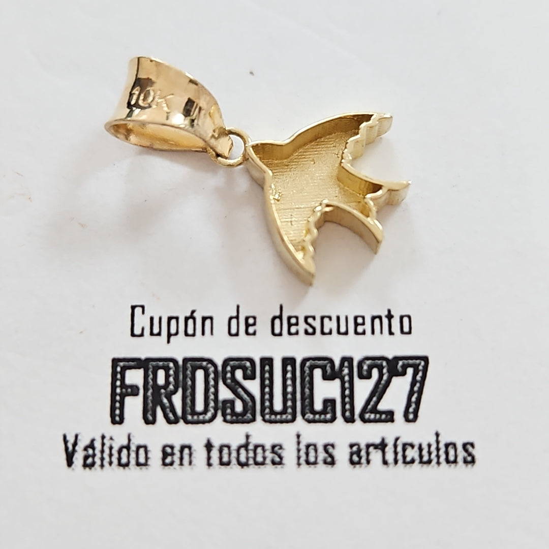 DIJES FIG AVE ORO 10K 0.5 GR (NUEVO)