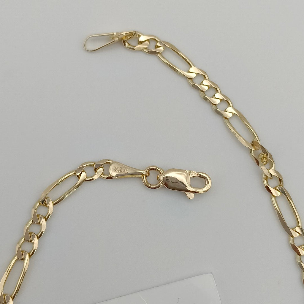 PULSERAS 3X1 ORO 14K 21 CM 3.3 GR (NUEVO)