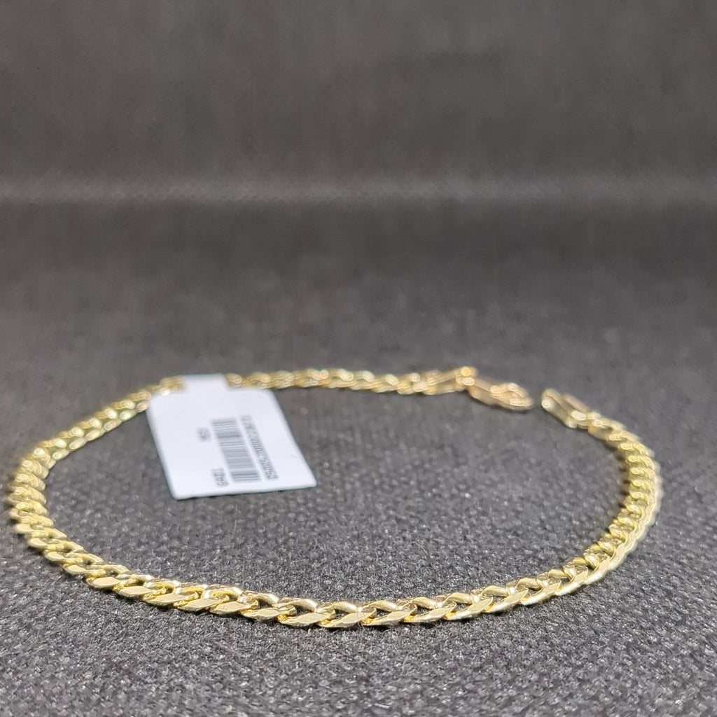 PULSERAS BARBADA ORO 14K 21 CM 5.2 GR (NUEVO)