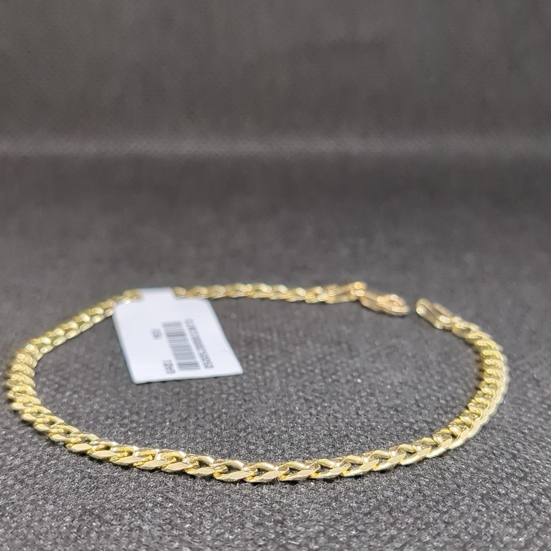 PULSERAS BARBADA ORO 14K 21 CM 5.2 GR (NUEVO)