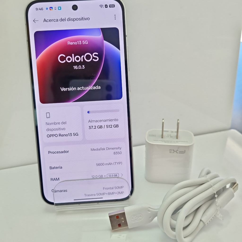 CELULAR OPPO RENO13 5G CPH2689 (2024) 512 GB 12 GB RAM (SEMINUEVO)