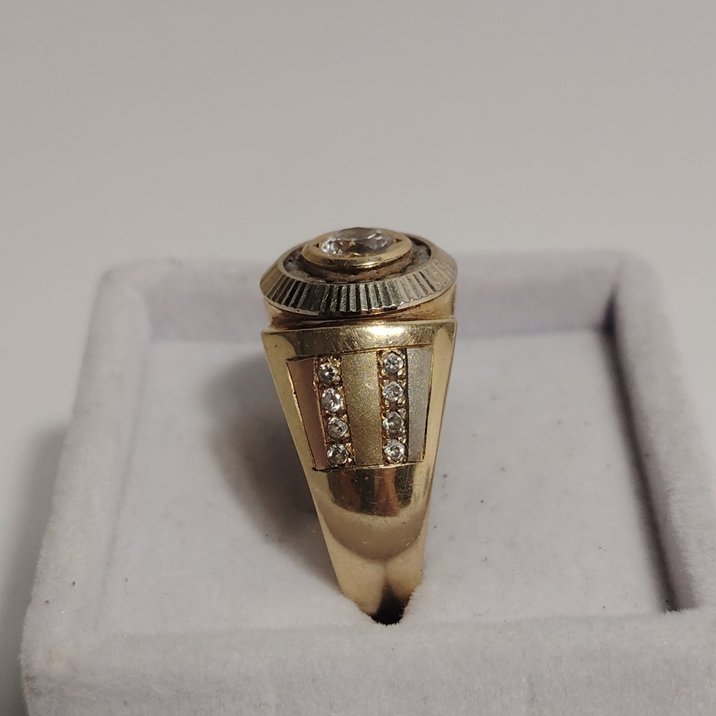ANILLO ORO 14 K 12 GRMS (SEMINUEVO)