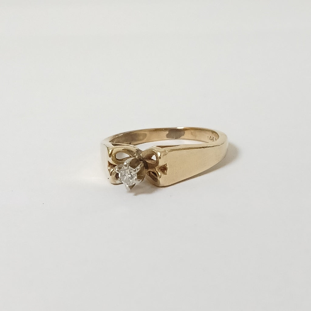 ANILLO ORO 14 K 3,70 GRMS (SEMINUEVO)
