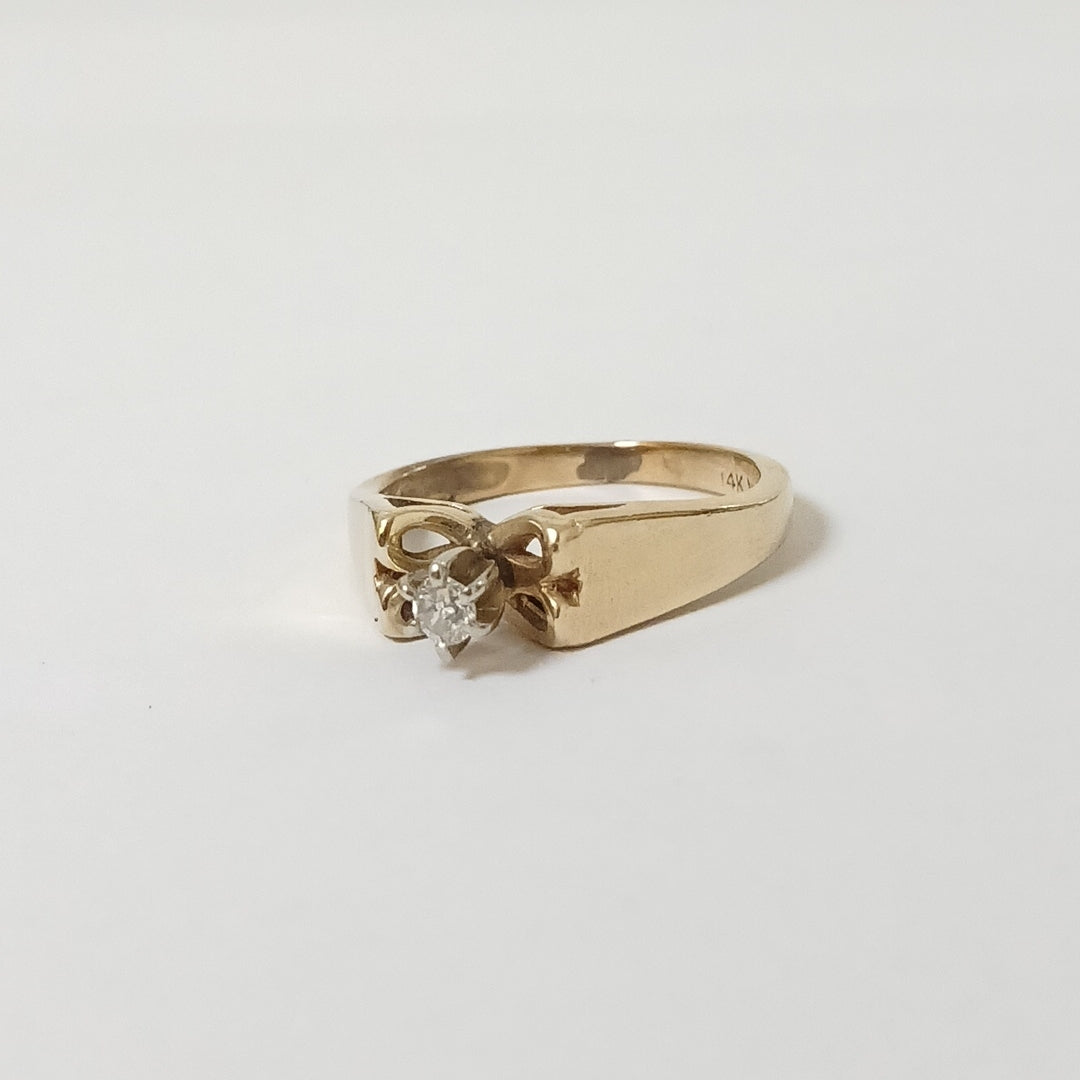 ANILLO ORO 14 K 3,70 GRMS (SEMINUEVO)