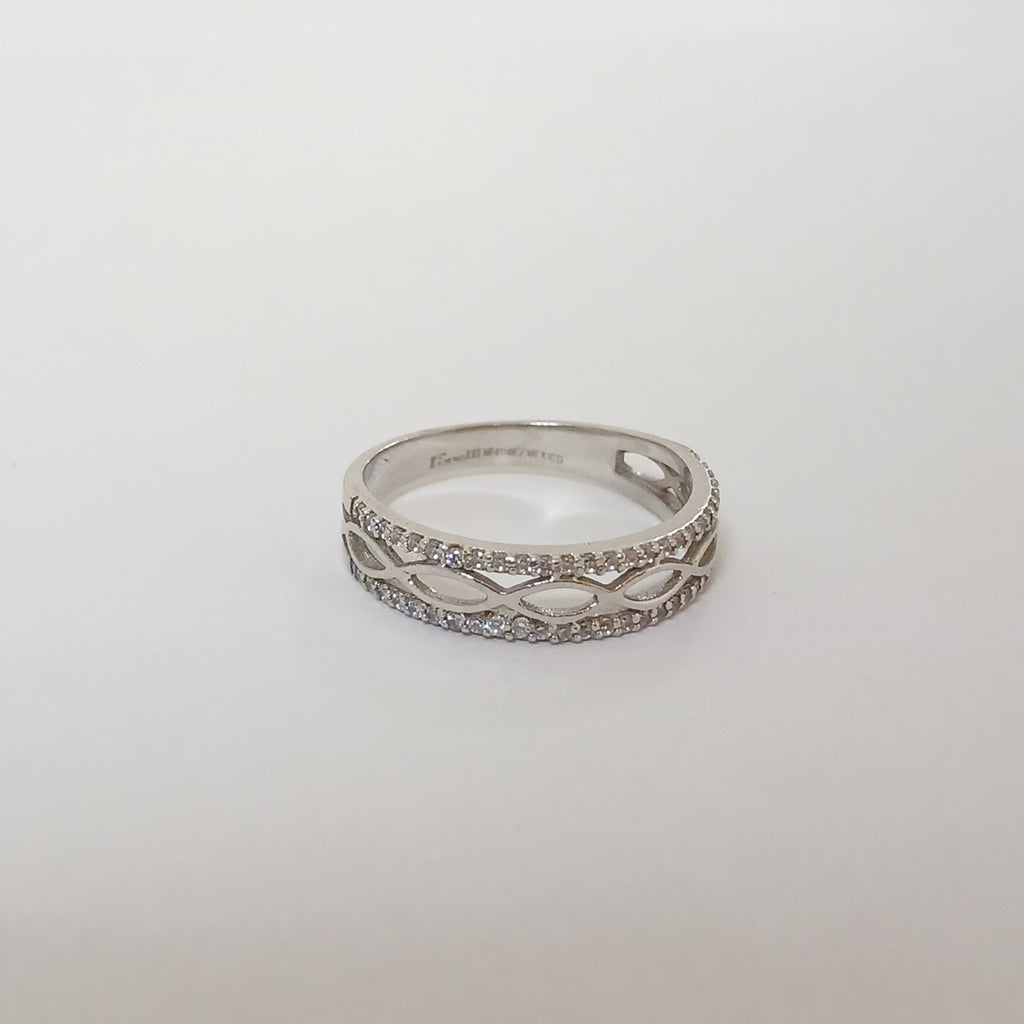 ANILLITO ORO BLANCO 14 K 2,40 GRMS (SEMINUEVO)