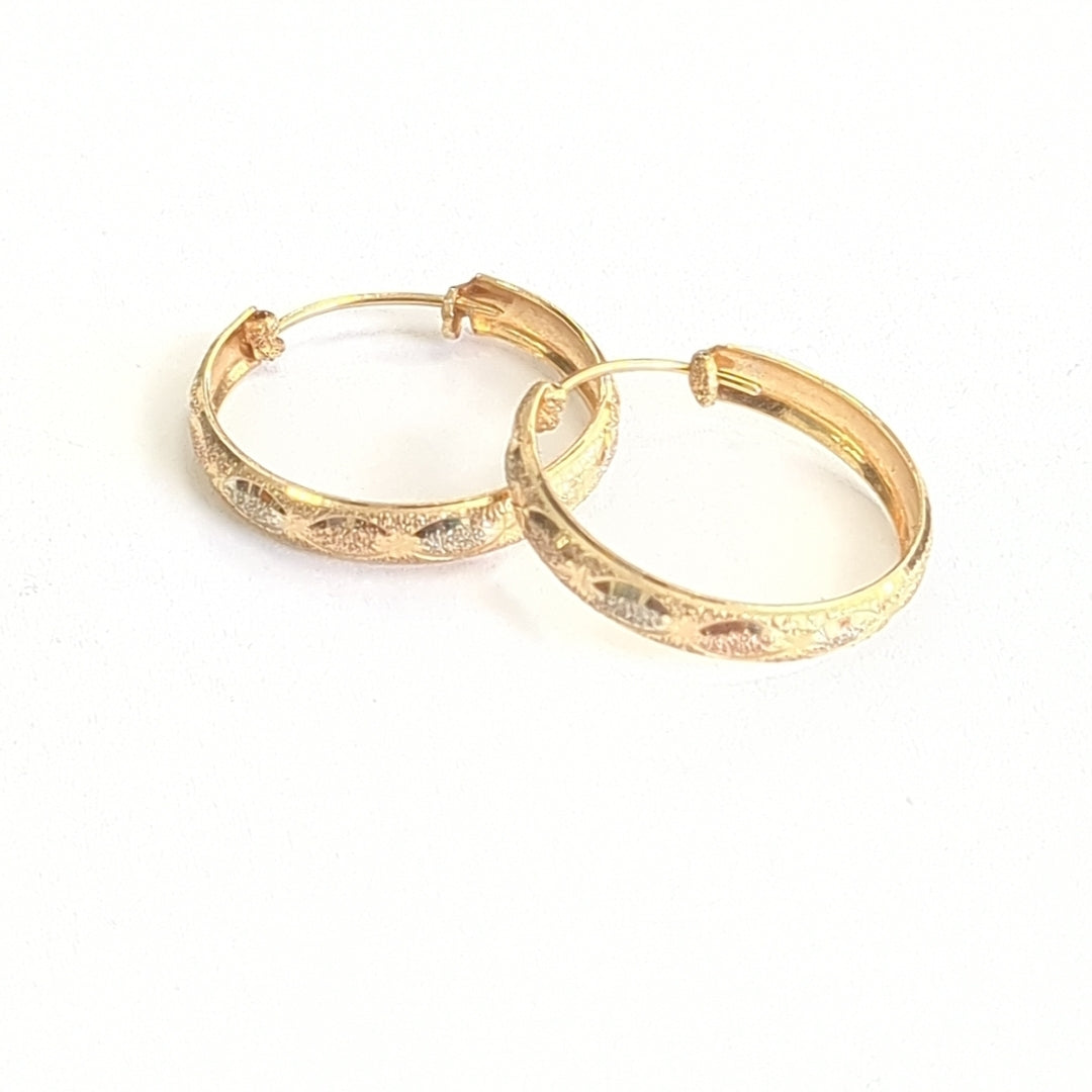 ARRACADAS PAR ORO 14 K 4,10 GRMS (SEMINUEVO)