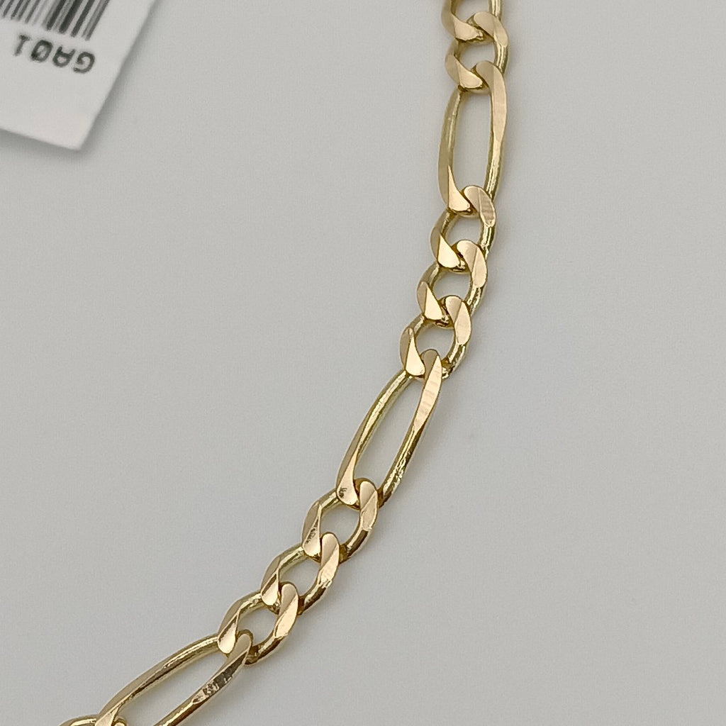 PULSERAS TEJIDO 3X1 ORO 14K 18 CM 2.8 GR (NUEVO)