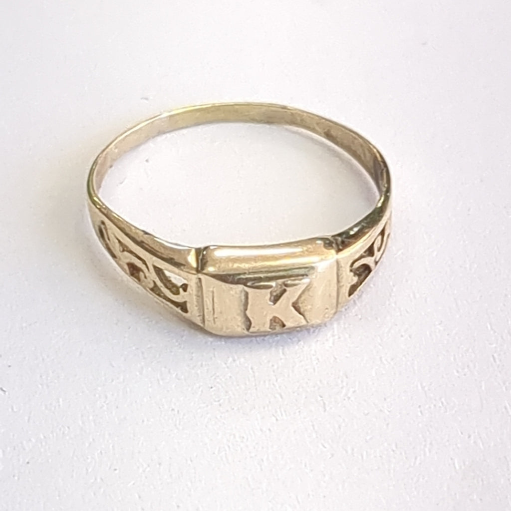 ANILLO ORO 10 K 1,40 GRMS (SEMINUEVO)