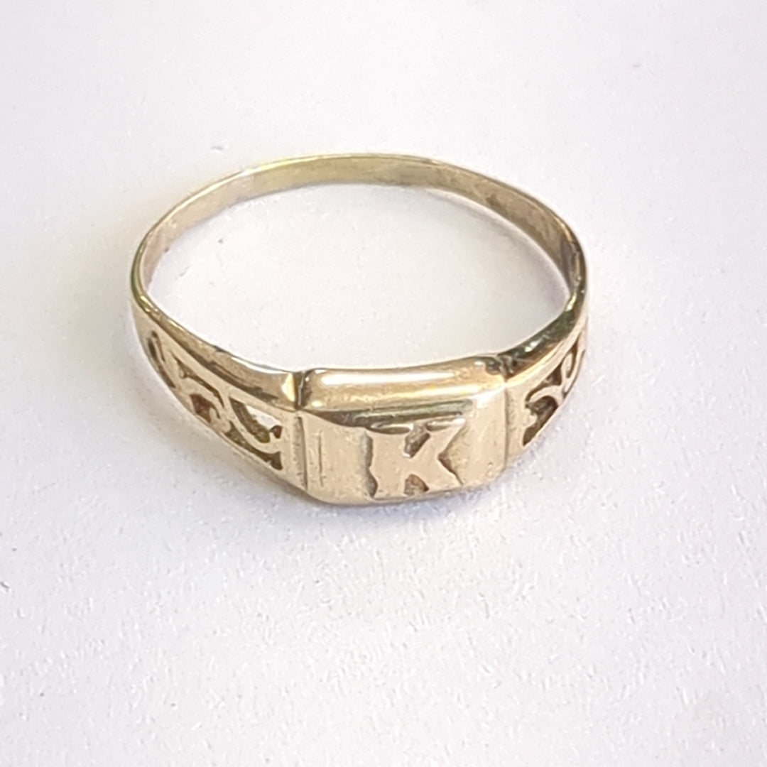 ANILLO ORO 10 K 1,40 GRMS (SEMINUEVO)