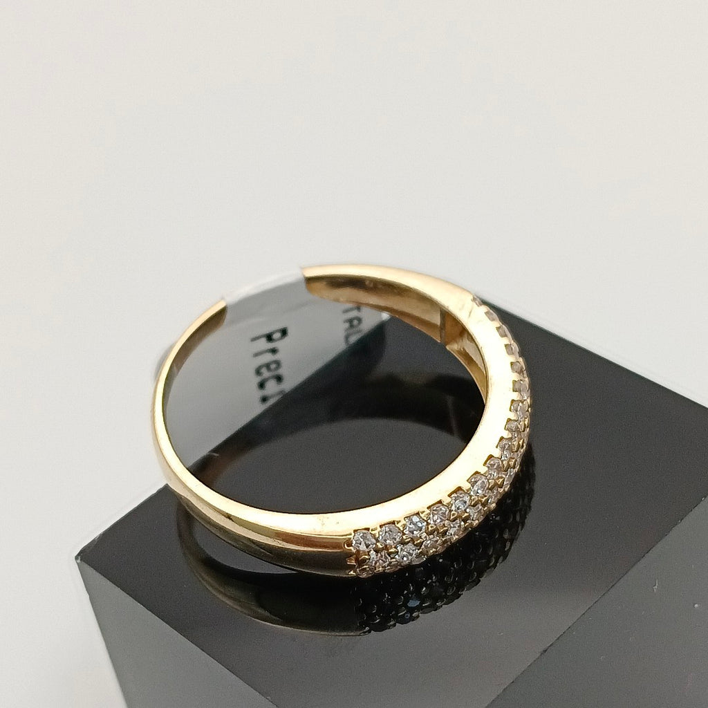 ANILLOS C/CIRCONIA ORO 10K TALLA 8 1.8 GR (NUEVO)
