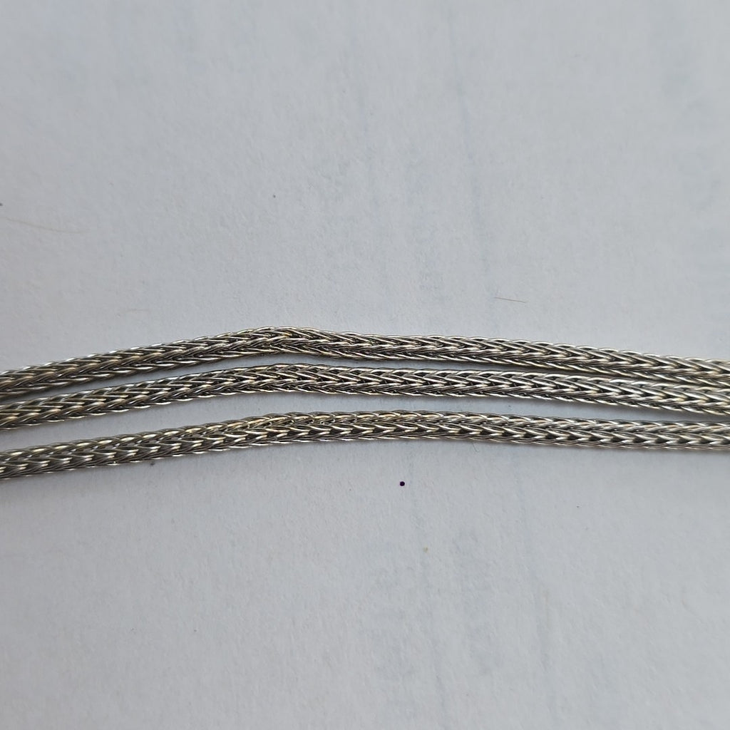 PULSERA ORO BLANCO 14 K 12.4 GRMS (SEMINUEVO)