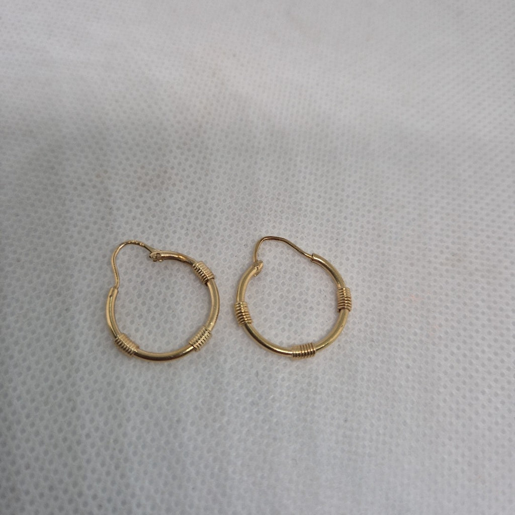 ARRACADAS PAR ORO 10 K 1,80 GRMS (SEMINUEVO)