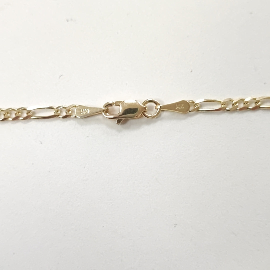 CADENAS 3X1 ORO 14K 55 CM 5.2 GR (NUEVO)