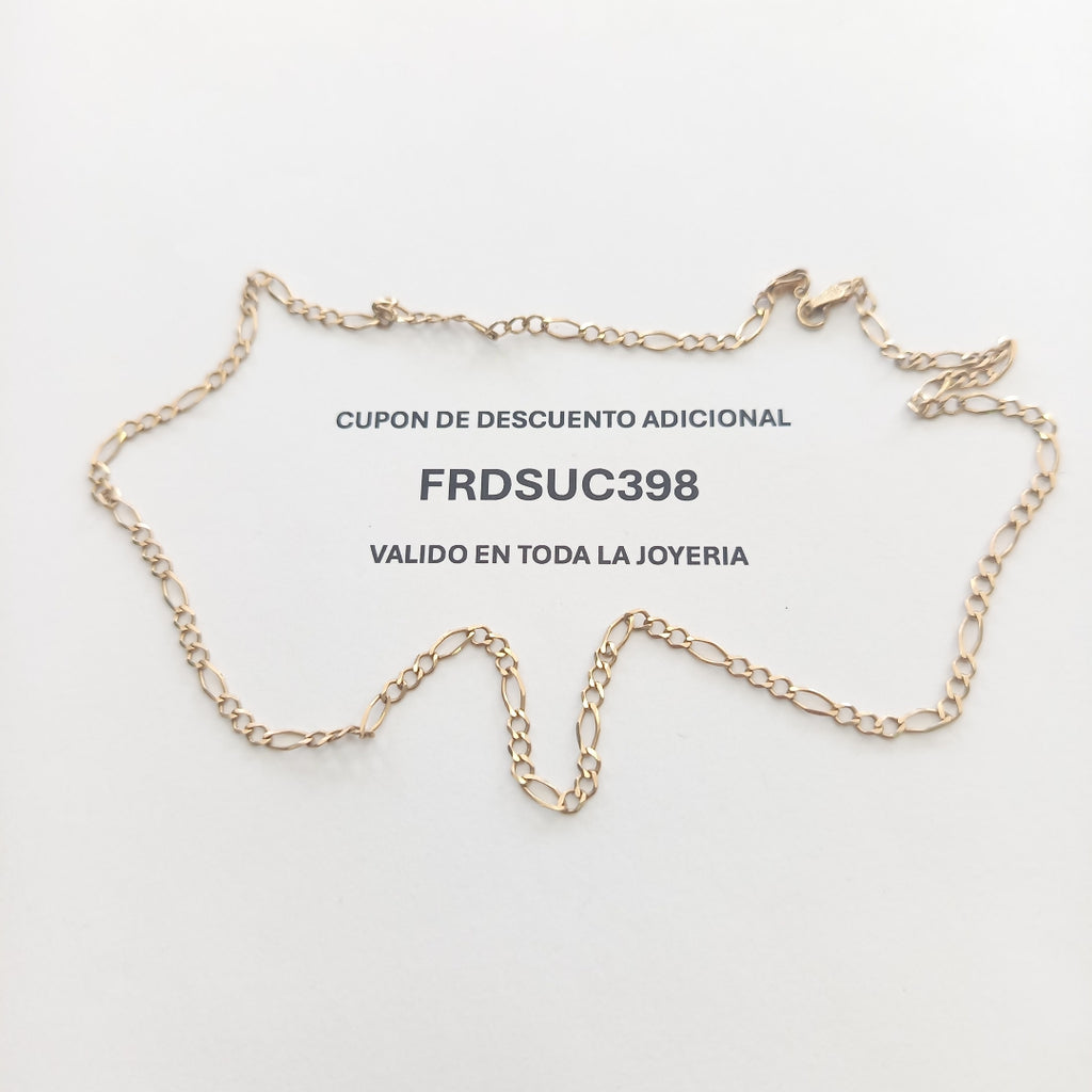 CADENA ORO 10 K 3.6 GRMS (SEMINUEVO)