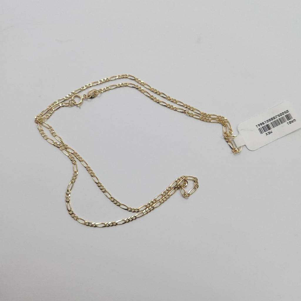 CADENAS TEJIDO 3X1 ORO 10K 50 CM 2.9 GR (NUEVO)