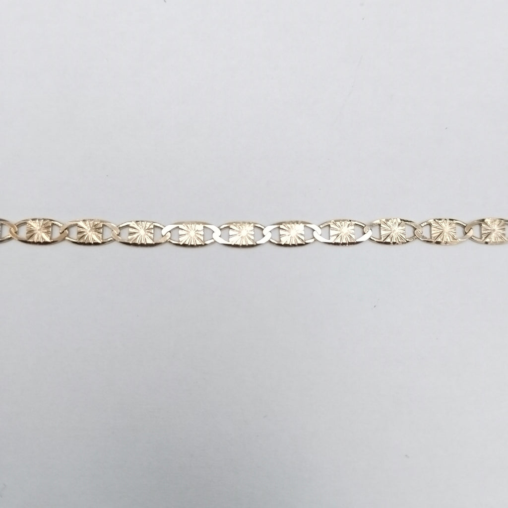 PULSERAS GUCHI ORO 14K 18 CM 2.9 GR (NUEVO)