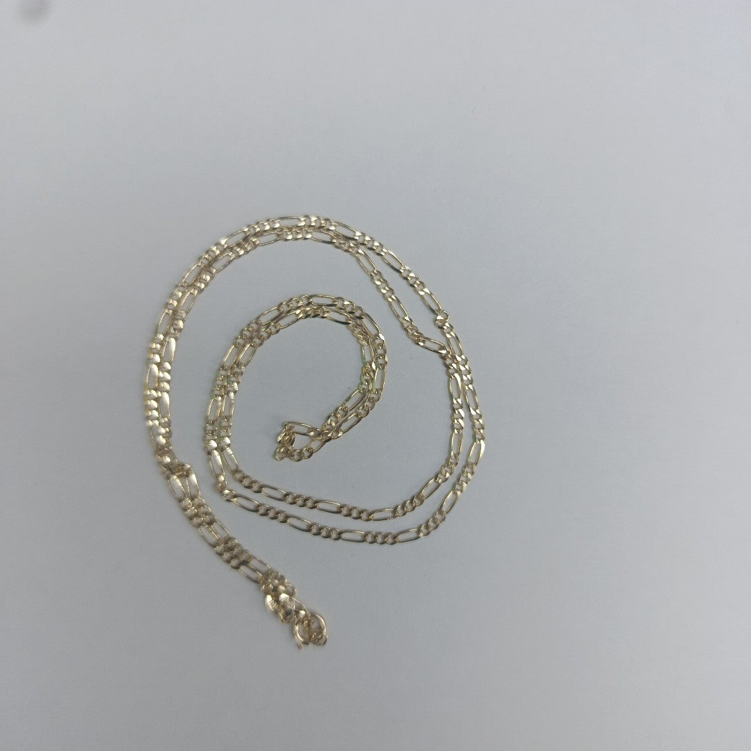 CADENAS TEJIDO 3X1 ORO 10K 55 CM 3.2 GR (NUEVO)