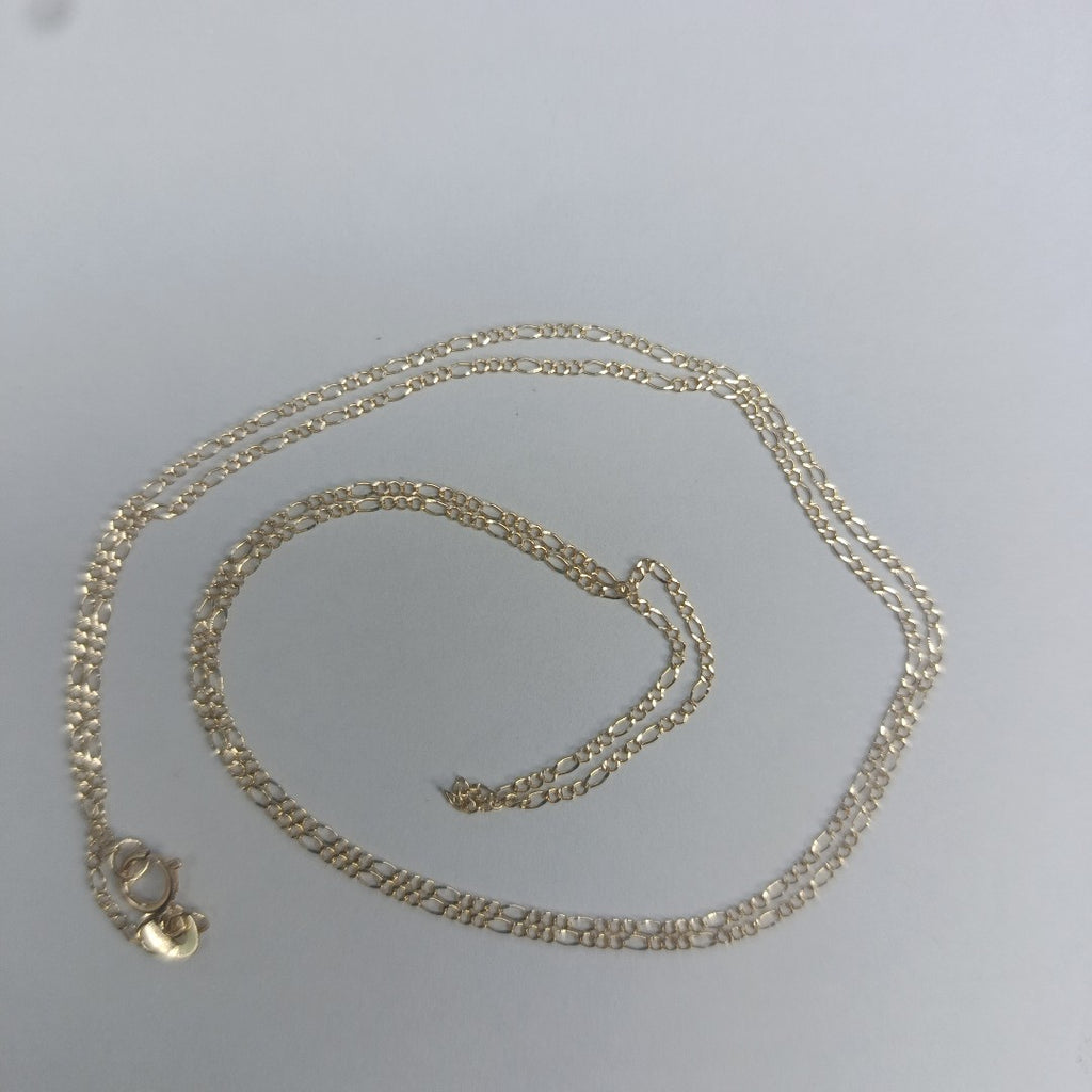 CADENAS TEJIDO 3X1 ORO 10K 60 CM 1.5 GR (NUEVO)